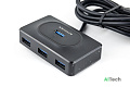 Разветвитель Type-C — USB HUB на 4 порта - фото