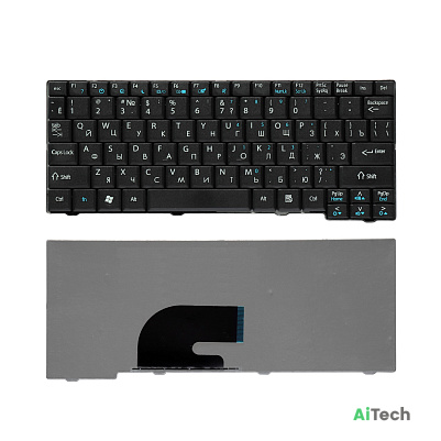 Клавиатура для Acer One D150 D250 531H A110 A150 Черная p/n: ZG5, 9J.N9482.00R, 9J.N9482.20R