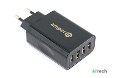 Блок питания Amperin 4-port 5V 2.4A (USB) 12W