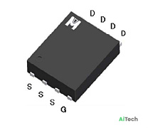 Микросхема EMB02N03HR N-Channel MOSFET 30V 100A EDFN5X6