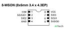 Микросхема MX25U25673GZ4I40 