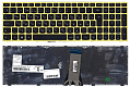 Клавиатура для ноутбука Lenovo G50-30 G50-70 Z50-70 с салатовой рамкой p/n: 25214725, MP-13Q13US-686 - фото