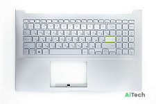 Клавиатура для Asus X513EA TopCase Серебро p/n: