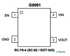 Микросхема G9091-330T11U
