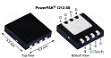 Микросхема SISS66DN N-Channel MOSFET 30V 178.3A PowerPAK1212-8S - фото