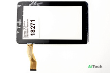 Тачскрин 7.0'' Mystery MID-743G 51 pin (188х115mm) Черный p/n: 04-0700-0808, 04-0700-0808 V1