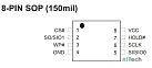 Микросхема MX25L1006EMI-10G