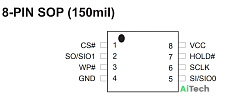 Микросхема MX25L1006EMI-10G