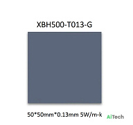 Термопрокладка XBH500-T013-G 50*50mm*0.13mm 5W/m-k с фазовым переходом
